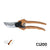 BERGER PROFESSIONAL HEAVY DUTY HAND PRUNING SHEAR, CORK HANDLE GRIPS