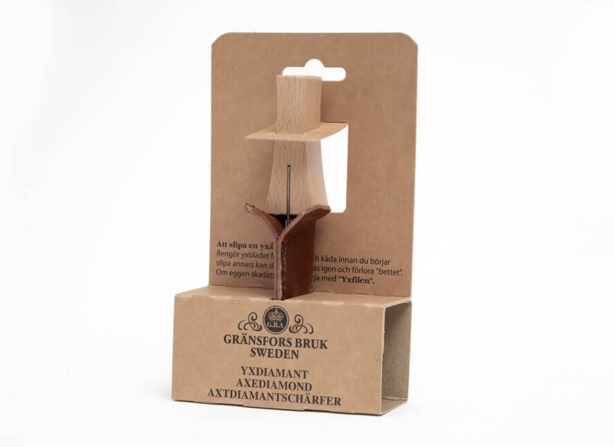 Gransfors Bruks Diamond File w/ Leather Cover