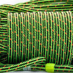 Yale Arrow Frog XTC-24 11.7mm arborist climbing rope with spliced eye. Smooth, low-stretch 24-strand line for MRS and SRS climbing. Available by length at Cannings  - 50m spliced option