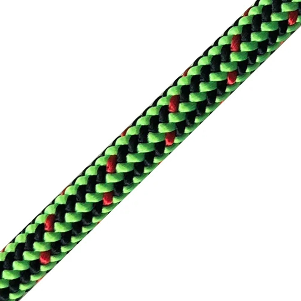 Yale Arrow Frog XTC-24 11.7mm arborist climbing rope with spliced eye. Smooth, low-stretch 24-strand line for MRS and SRS climbing. Available by length at Cannings 