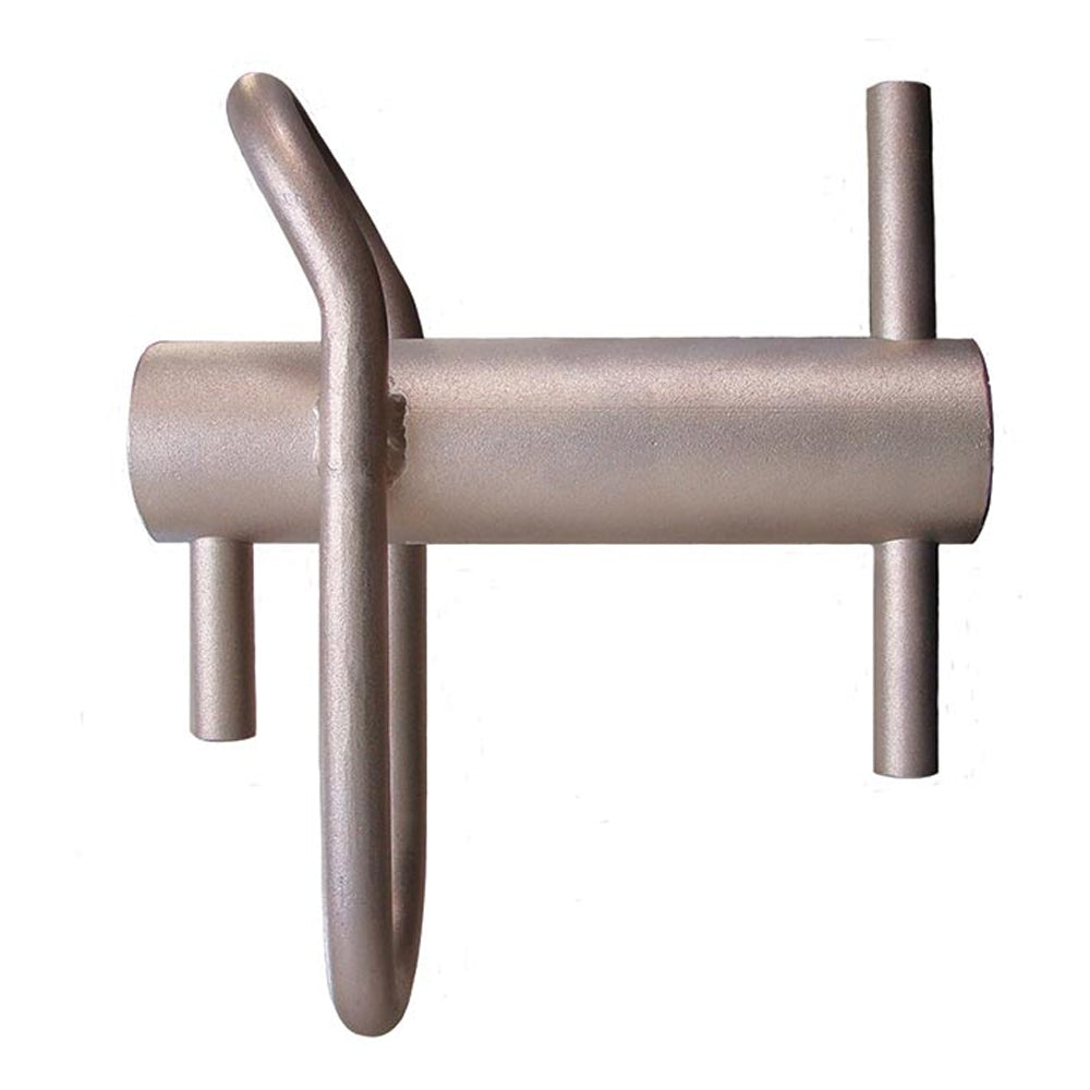 The original Port-A-Wrap for controlled lowering. Mini takes rope to 13mm and goes aloft; Large handles heavy wood on rope up to 19mm. (pictured is the large)