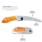 The Silky PocketBoy Curve 130mm folding saw delivers faster, smoother cuts with its curved blade and medium-tooth profile. Compact, durable, and trusted worldwide by arborists, gardeners, and outdoor professionals. Buy online from Cannings 5" curved blade