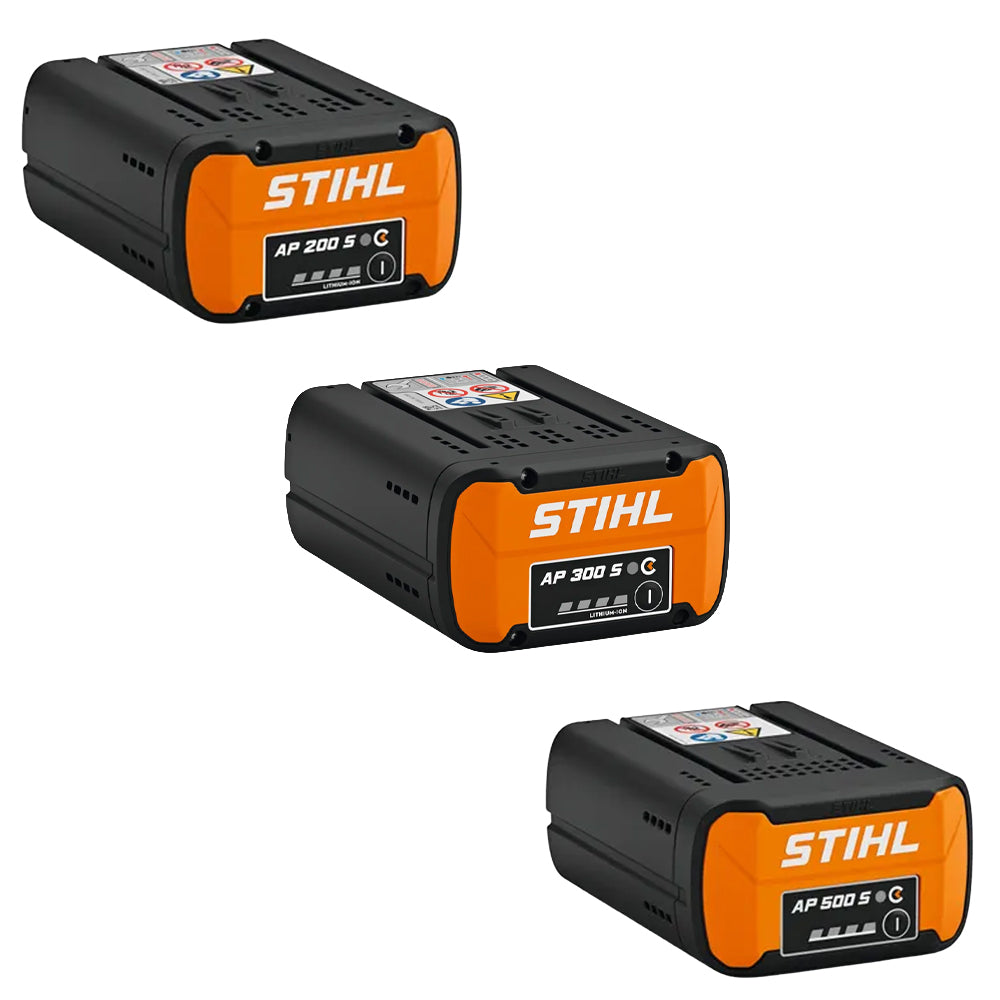 STIHL | AP System Batteries with STIHL connected